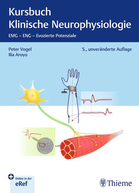 Peter Vogel: Kursbuch Klinische Neurophysiologie, 1 Buch und 1 Diverse