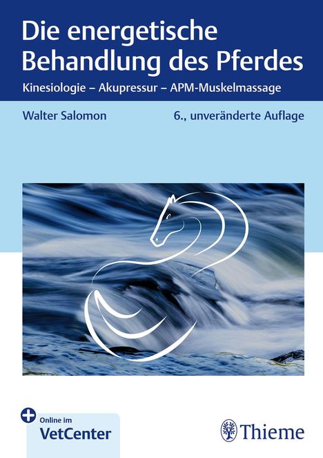 Walter Salomon: Die energetische Behandlung des Pferdes, 1 Buch und 1 Diverse