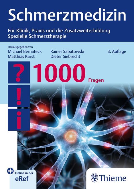 Schmerzmedizin - 1000 Fragen, 1 Buch und 1 Diverse