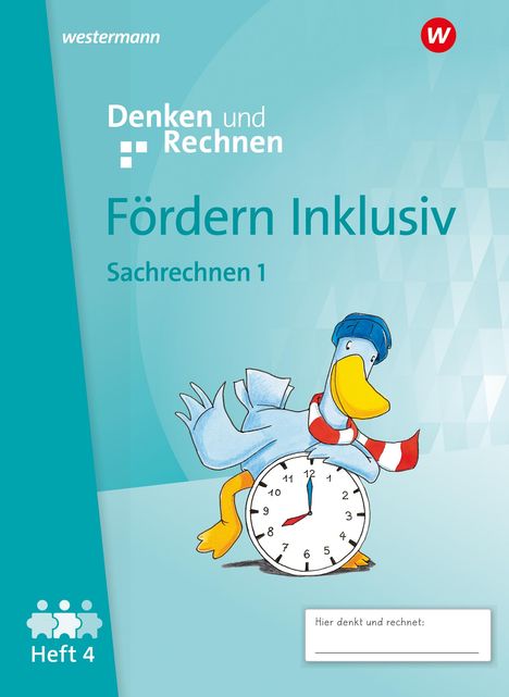 Fördern Inklusiv4. Heft 4: Sachrechnen und Größen 1: Denken und Rechnen, Buch