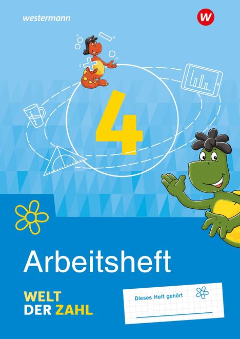 Welt der Zahl 4. Arbeitsheft. Allgemeine Ausgabe, Buch