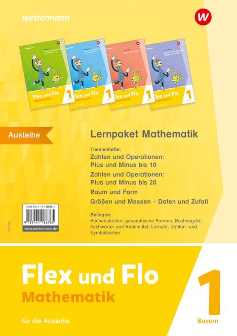 Flex und Flo 1. Lernpaket Mathematik: Für die Ausleihe. Für Bayern, Buch