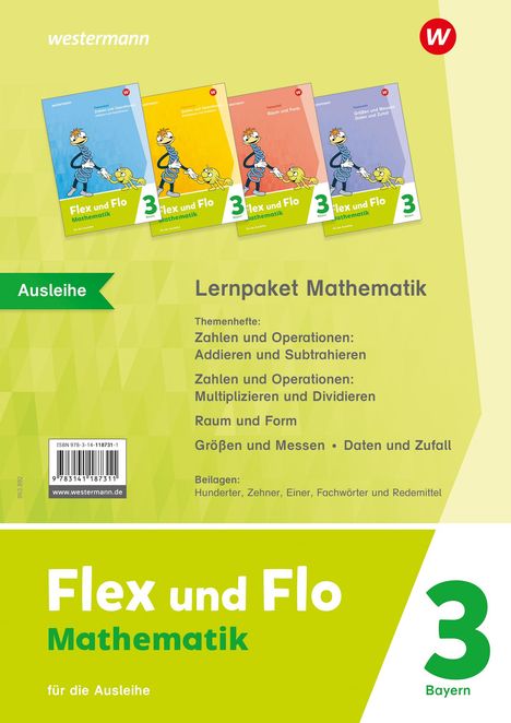 Flex und Flo 2. Lernpaket Mathematik: Für die Ausleihe. Für Bayern, Buch