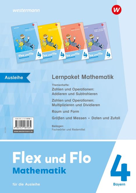 Flex und Flo 2. Lernpaket Mathematik: Für die Ausleihe. Für Bayern, Buch