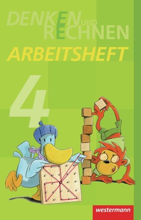 Denken und Rechnen 4. Arbeitsheft. Grundschule. Hamburg, Bremen, Hessen, Niedersachsen, Nordrhein-Westfalen, Rheinland-Pfalz, Saarland und Schleswig-Holstein, Buch