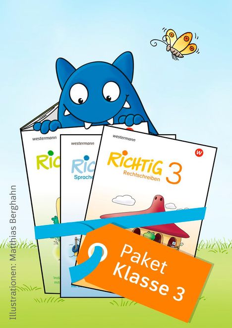 Renate Andreas: Die RiCHTiG Reihe. Paket Klasse 3, Buch