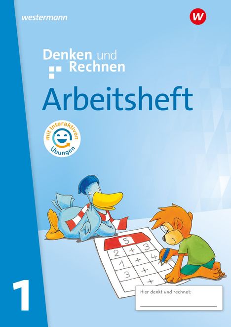 Denken und Rechnen - Allgemeine Ausgabe 2024. Arbeitsheft 1 mit interaktiven Übungen, Buch