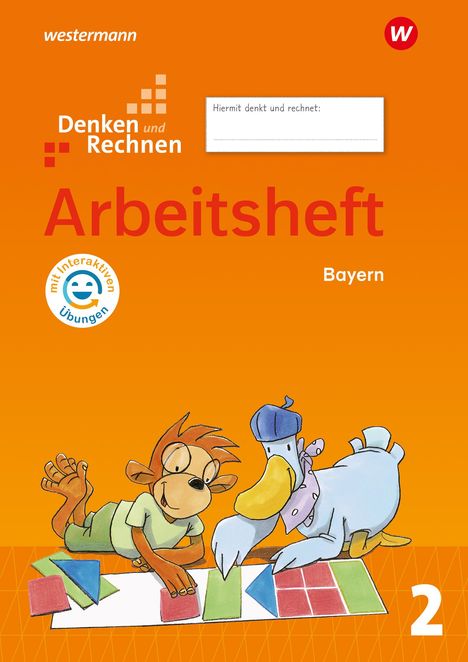 Angelika Elsner: Denken und Rechnen 2. Arbeitsheft mit interaktiven Übungen. Für Grundschulen in Bayern, Buch