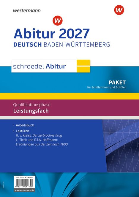Schroedel Abitur. Deutsch. Schülerpaket. Ausgabe für Baden-Württemberg 2027, Buch