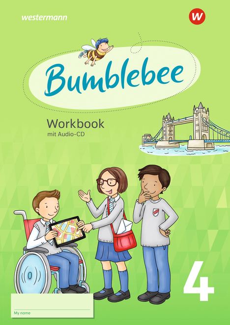 Bumblebee 4. Workbook. Für das 3. / 4. Schuljahr, 1 Buch und 1 Diverse