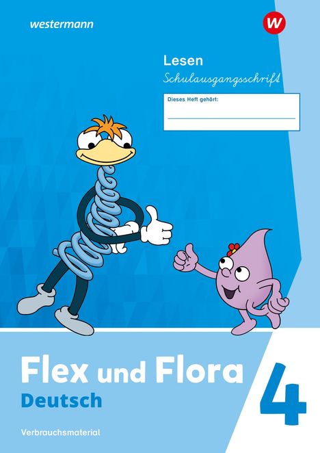 Flex und Flora. Heft Lesen 4: Verbrauchsmaterial, Buch