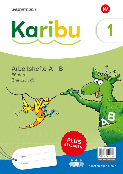 Karibu. Paket Arbeitshefte Fördern 1 (A+B) Grundschrift plus Beilagen, Buch