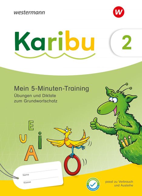 Birgit Weiß: Karibu 2. Mein 5-Minuten-Training: Übungen und Diktate zum Grundwortschatz, Buch