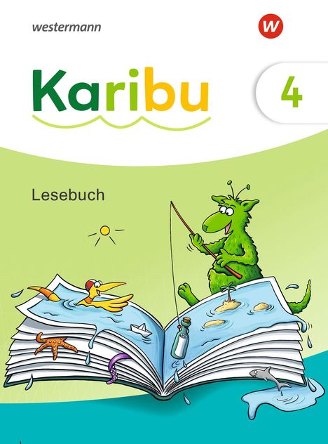 Karibu 4. Lesebuch mit Diagnoseheft Lesen 4, Buch