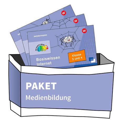 DIE BUNTE REIHE - Deutsch. Paket Basiswissen Digital (3 Hefte), Buch