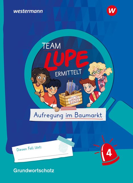 TEAM LUPE ERMITTELT - Übungshefte. Grundwortschatz 4 BASIS, Buch