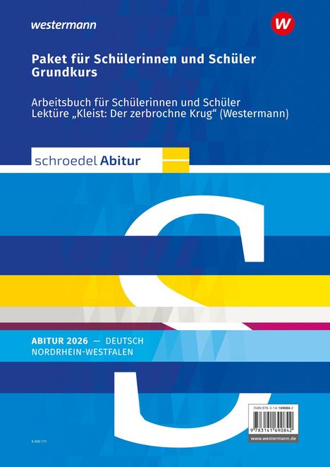 Schroedel Abitur. Schülerpaket Deutsch Grundkurs zum Abitur 2026. Für Nordrhein-Westfalen, Buch