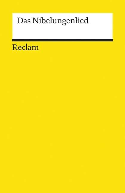 Nibelungenlied (Reclam), Buch