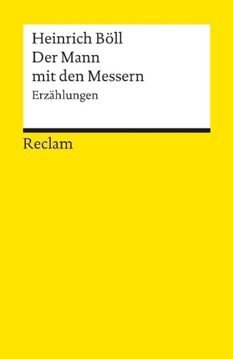 Heinrich Böll: Boell, H: Mann Mit Den Messern, Buch