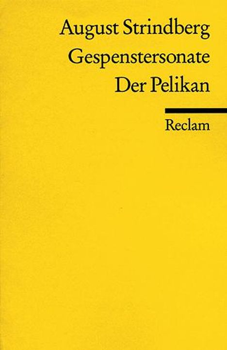 August Strindberg: Gespenstersonate / Der Pelikan, Buch