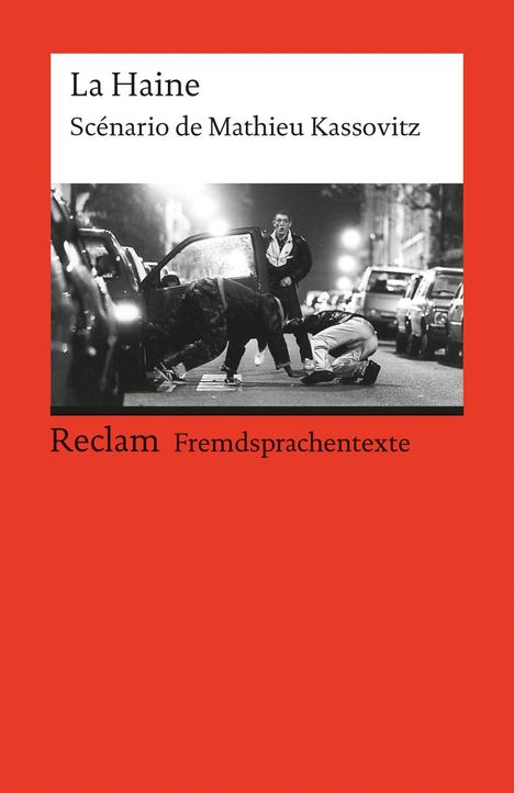 Mathieu Kassovitz: La Haine, Buch