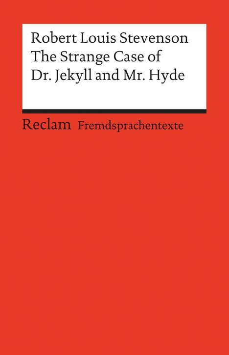 Robert Louis Stevenson: The Strange Case of Dr. Jekyll and Mr. Hyde, Buch