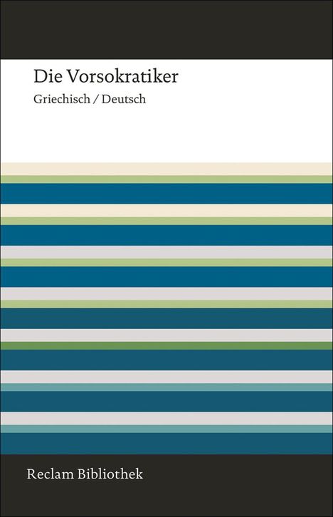 Die Vorsokratiker, Buch