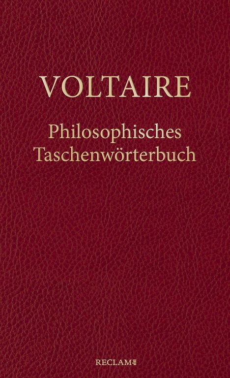 Voltaire: Voltaire: Philosophisches Taschenwörterbuch, Buch