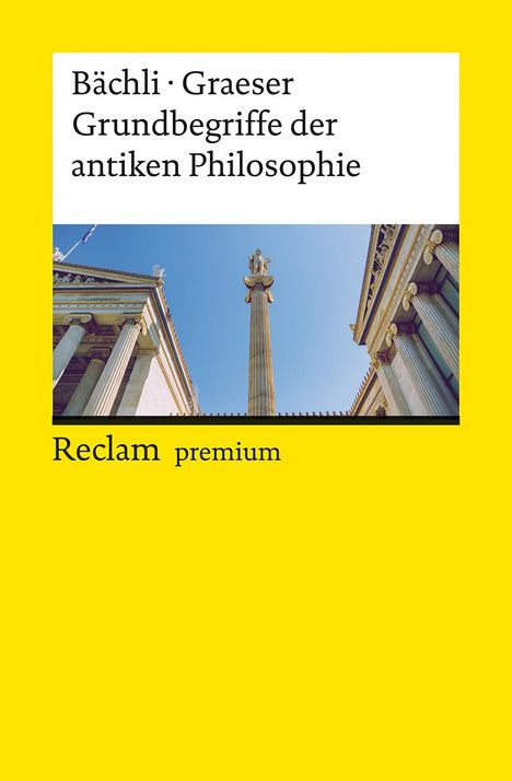Andreas Bächli: Grundbegriffe der antiken Philosophie, Buch