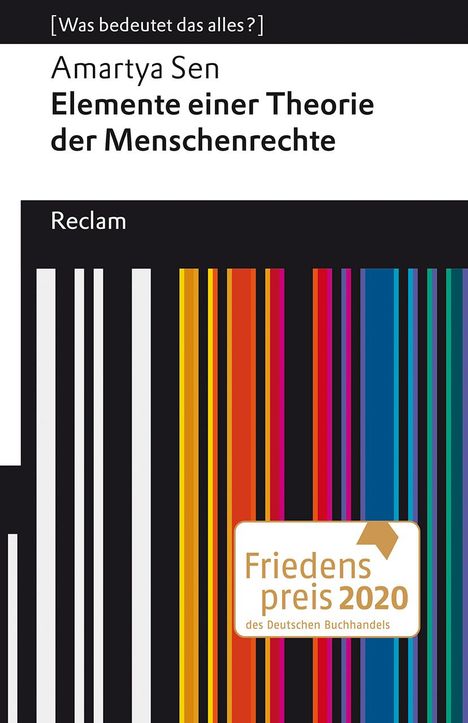 Sen Amartya: Elemente einer Theorie der Menschenrechte, Buch