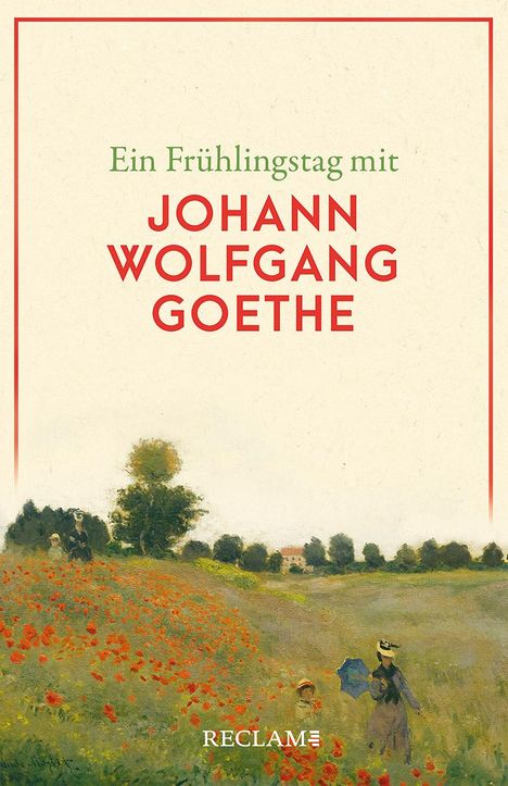 Ein Frühlingstag mit Johann Wolfgang Goethe, Buch