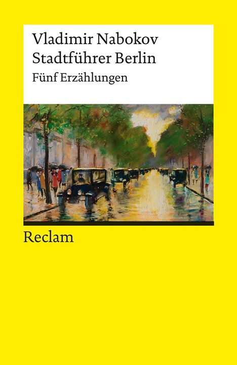 Vladimir Nabokov: Stadtführer Berlin. Fünf Erzählungen, Buch