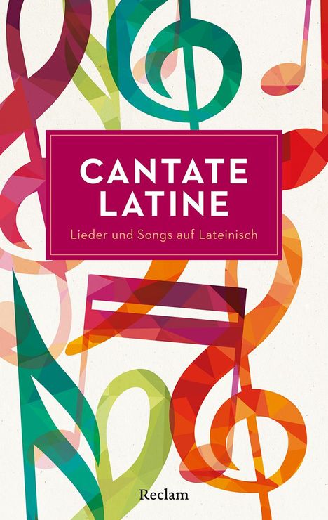 Cantate Latine. Lieder und Songs auf Lateinisch, Buch