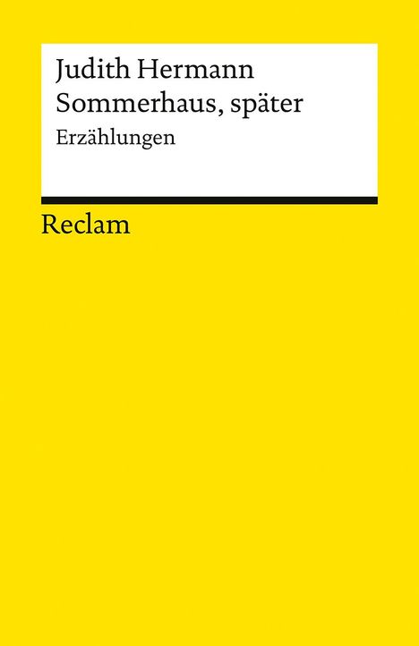 Judith Hermann: Sommerhaus, später. Erzählungen, Buch