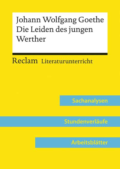 Holger Bäuerle: Johann Wolfgang Goethe: Die Leiden des jungen Werther (Lehrerband), Buch