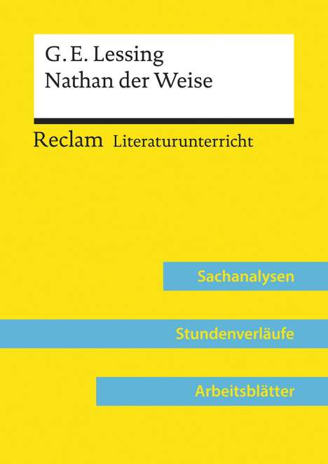 Susanne Brüggemann: Gotthold Ephraim Lessing: Nathan der Weise (Lehrerband), Buch