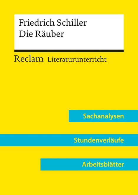 Viktoria Take-Walter: Friedrich Schiller: Die Räuber (Lehrerband) | Mit Downloadpaket (Unterrichtsmaterialien), Buch