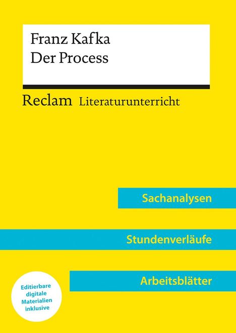 Barbara Häckl: Franz Kafka: Der Process (Lehrerband) | Mit Downloadpaket (Unterrichtsmaterialien), Buch