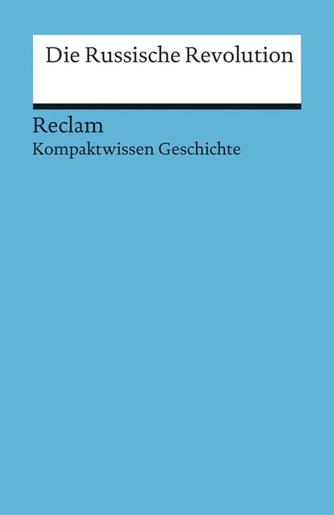 Hartmann Wunderer: Die Russische Revolution, Buch