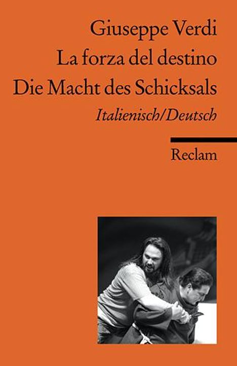 Die Macht des Schicksals / La forza del destino, Buch