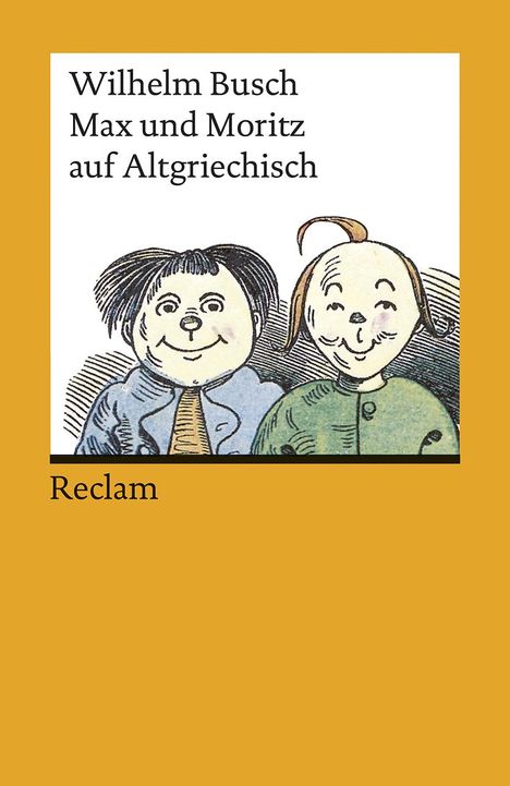 Wilhelm Busch: Max und Moritz auf Altgriechisch, Buch