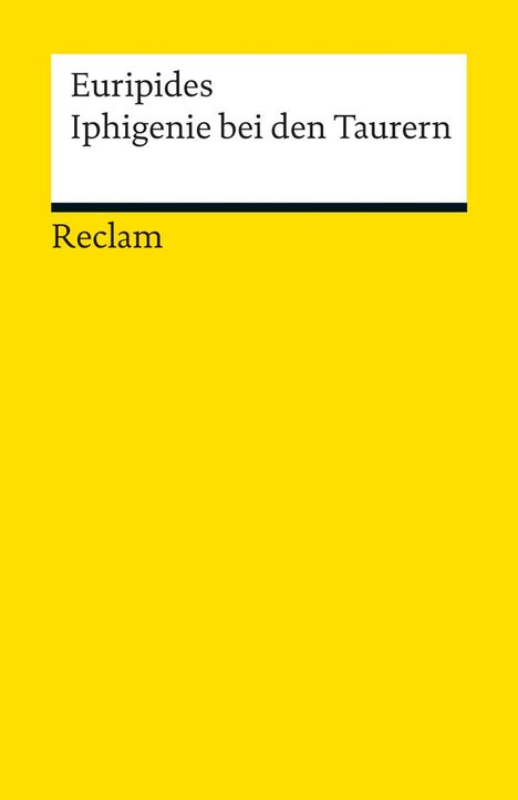Euripides: Iphigenie bei den Taurern, Buch