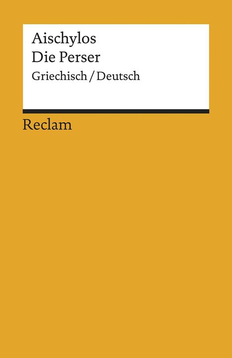 Aischylos: Die Perser, Buch