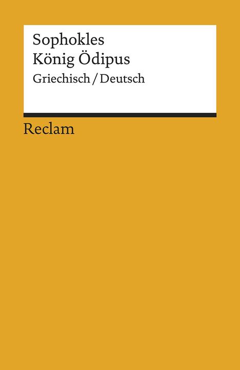 Sophokles: König Ödipus, Buch