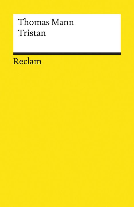 Thomas Mann: Tristan, Buch