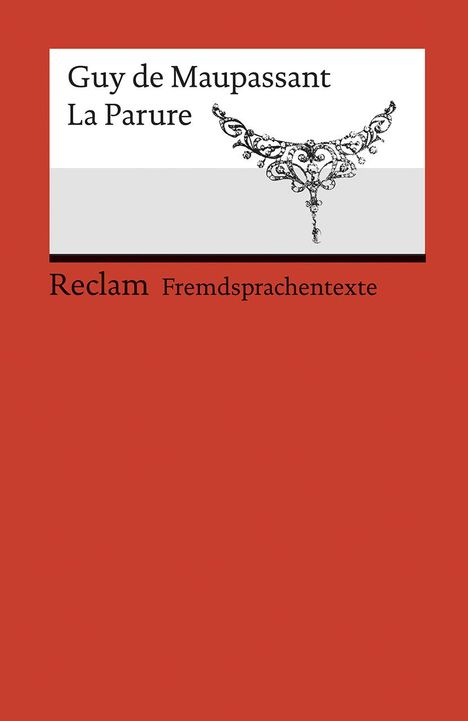 Guy De Maupassant: La Parure, Buch