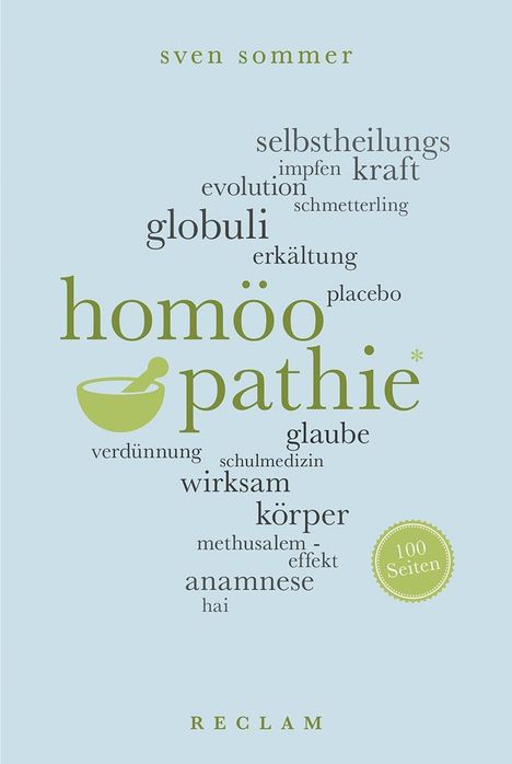 Sven Sommer: Homöopathie. 100 Seiten, Buch