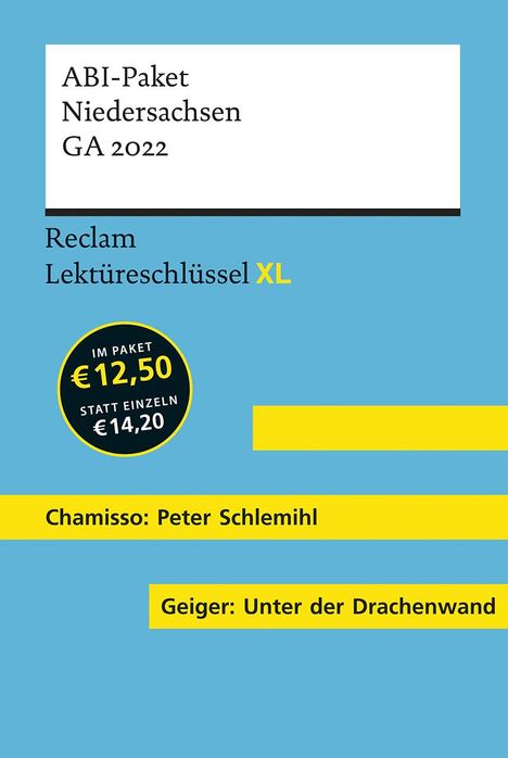 Sascha Feuchert: Feuchert, S: Lektüreschl. XL. ABI-Paket NDS 2020 GA, Buch