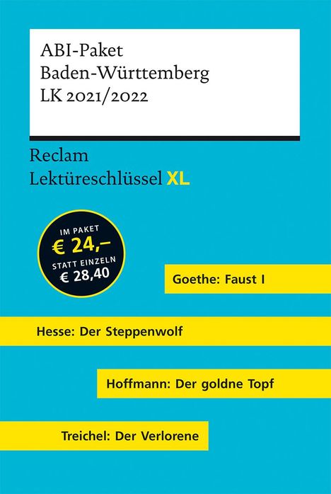 Mario Leis: Lektüreschlüssel XL. ABI-Paket Baden-Württemberg LK 21/22, Buch