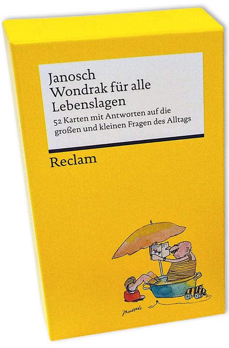 Janosch: Wondrak für alle Lebenslagen (Kartenbox), Buch